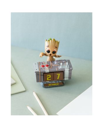 GROOT - Calendrier Perpétuel 3D en Résine - vue principale