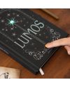 HARRY POTTER - Lomus - Notebook Premium Lumineux + Stylo Baguette - vue de profil