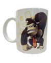 NINTENDO - DONKEY KONG - Tirelire en Métal 12 x 9 x 11cm + Mug - vue de profil