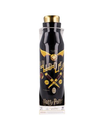 HARRY POTTER - Quidditch -Bouteille en Acier Inoxydable Diabolo -580ml - vue de profil
