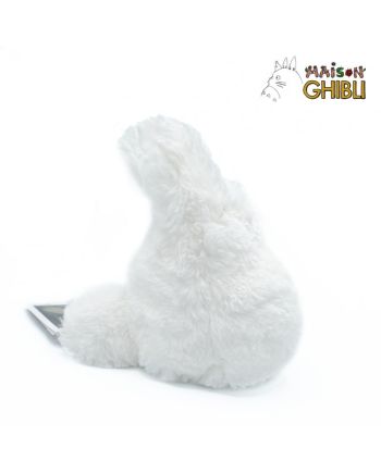 MON VOISIN TOTORO - Totoro Blanc - Peluche Nakayoshi 16cm - vue de dos