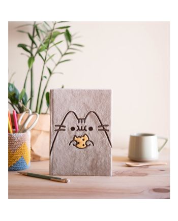 PUSHEEN - Notebook Pelucheux Premium - Format A5 - vue principale