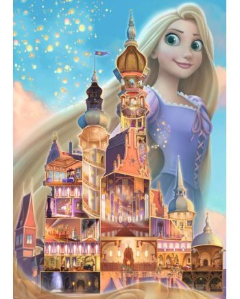 DISNEY CASTLE - Raiponce - Puzzle 1000pcs - vue de face