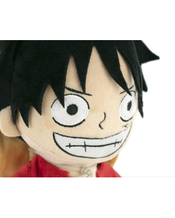 ONE PIECE - Luffy - Peluche 28cm - vue de profil