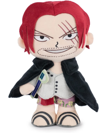 ONE PIECE - Shanks - Peluche 28cm - vue de face