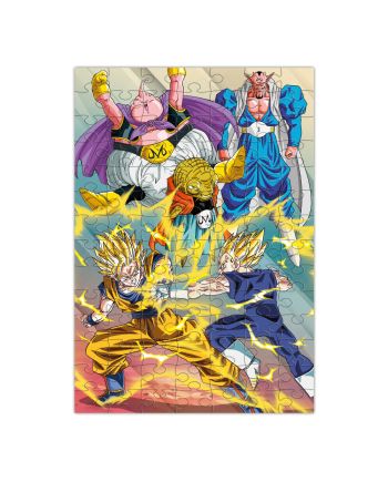 DRAGON BALL Z -Puzzle à Collectionner - 6 Etoiles - 2en1 Puzzle +Extra - vue de face