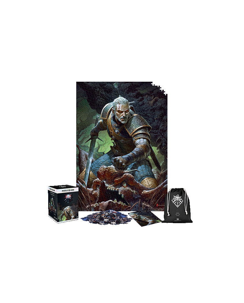 THE WITCHER - Monde Sombre - Puzzle Premium 1000P - vue principale