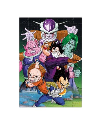 DRAGON BALL Z -Puzzle à Collectionner - 2 Etoiles - 2en1 Puzzle +Extra - vue de face