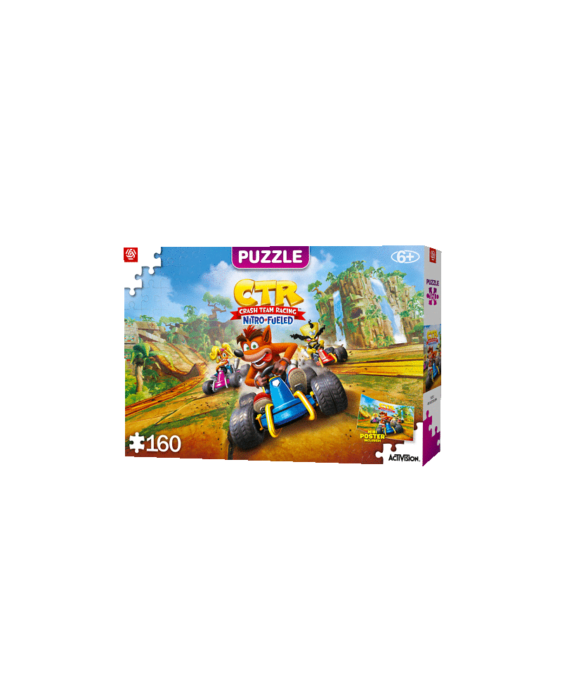 CRASH TEAM RACING - Nitro-Fueled - Puzzle 160P - vue principale