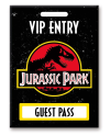 JURASSIC PARK - Laissez-passer pour les Invités - aimant 6.3x8.9cm - vue principale