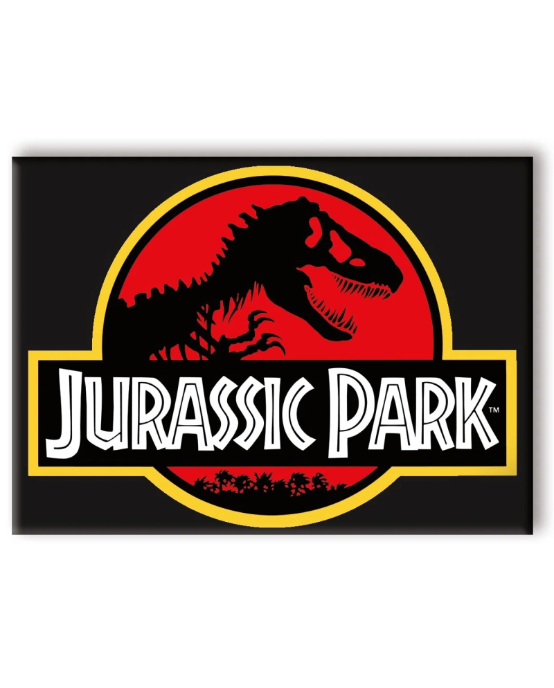 JURASSIC PARK - Logo - aimant 6.3x8.9cm - vue principale