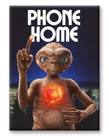 E.T. - Téléphone Maison - aimant 6.3x8.9cm - vue principale