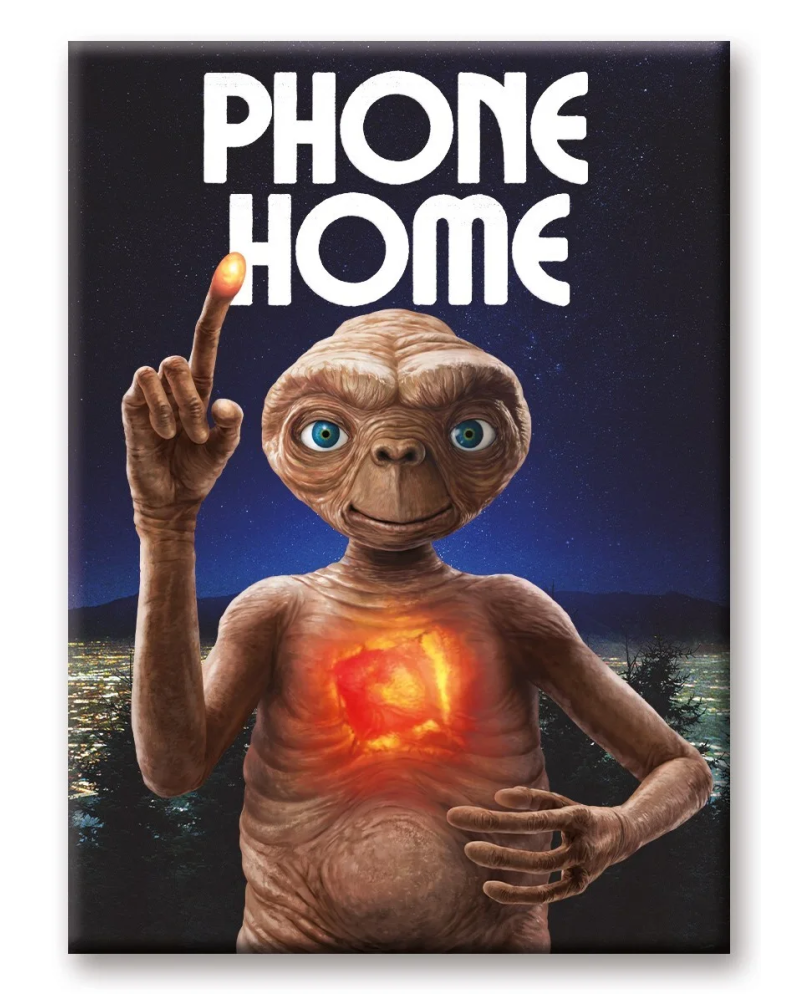 E.T. - Téléphone Maison - aimant 6.3x8.9cm - vue principale
