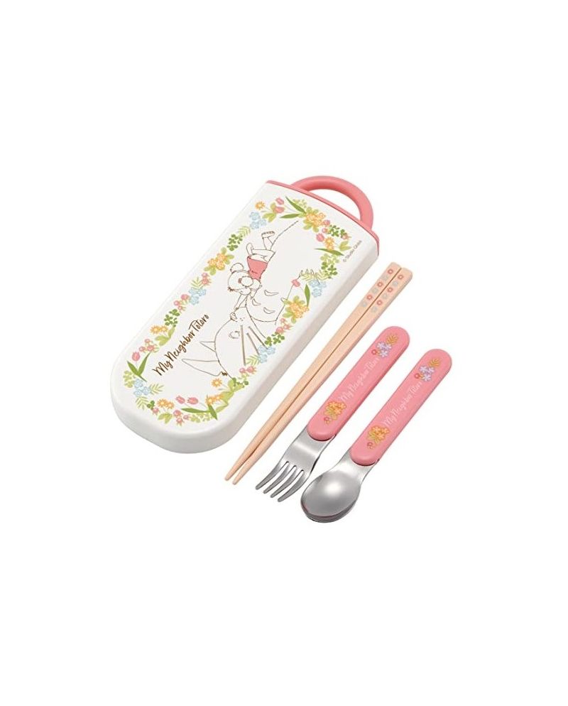MON VOISIN TOTORO - Mei & Totoro -Set baguettes cuillère et fourchette - vue principale