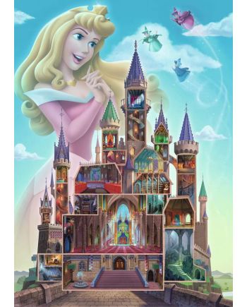 DISNEY CASTLE - La Belle au Bois Dormant - Puzzle 1000pcs - vue de face