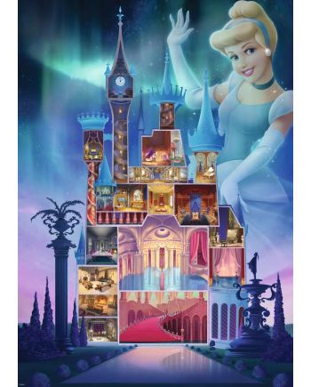 DISNEY CASTLE - Cendrillon - Puzzle 1000pcs - vue de face