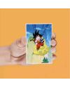 DRAGON BALL - Personnages - Set de 4 Magnet Lenticulaire - vue de face