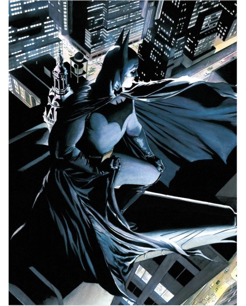 DC - Poster en Verre - Batman Watcher - 40X30x3cm - vue principale