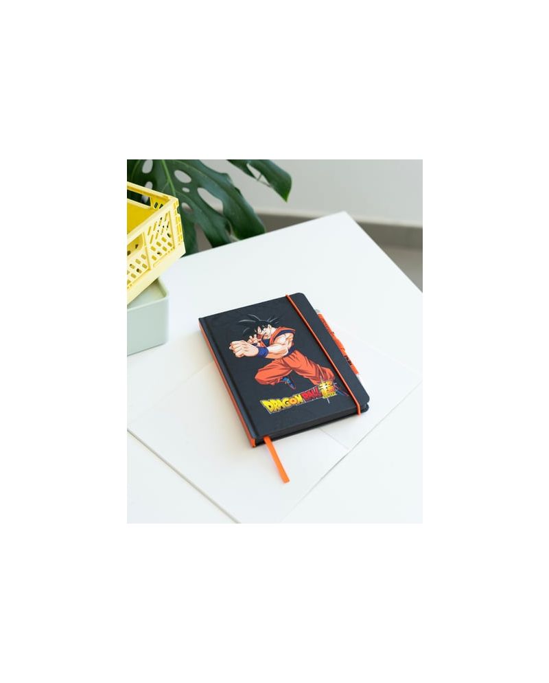 DRAGON BALL SUPER - Notebook + Stylo-Bille Lumineux - Format A5 - vue principale