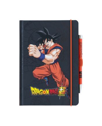 DRAGON BALL SUPER - Notebook + Stylo-Bille Lumineux - Format A5 - vue de detail