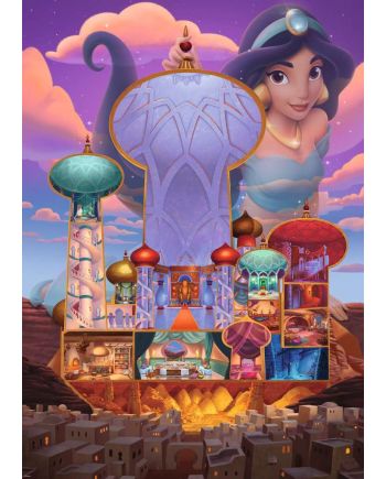 DISNEY CASTLE - Jasmine - Puzzle 1000pcs - vue de face