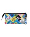 DISNEY 100 Ans - Collage - Trousse Triple '23x11x7cm' - vue de face