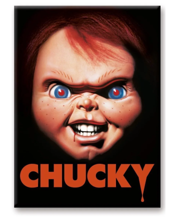 CHUCKY - Face - aimant 6.3x8.9cm - vue principale