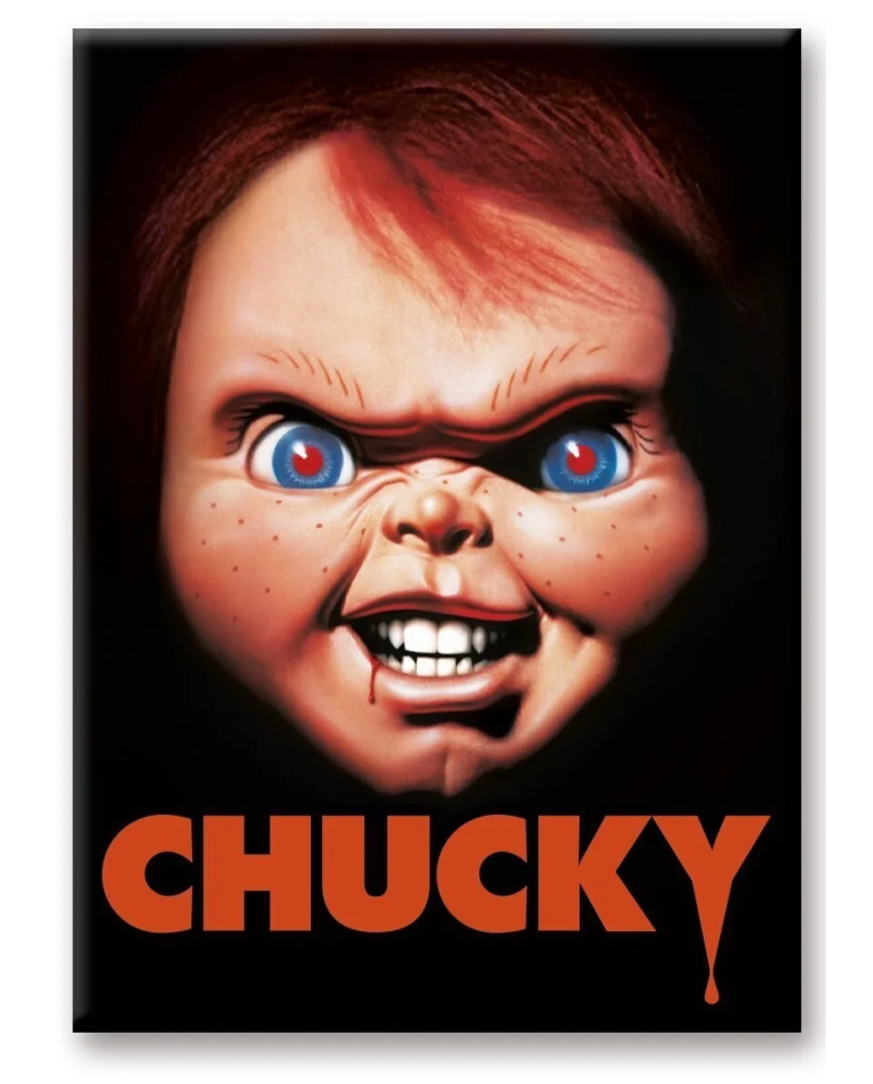 CHUCKY - Face - aimant 6.3x8.9cm - vue principale