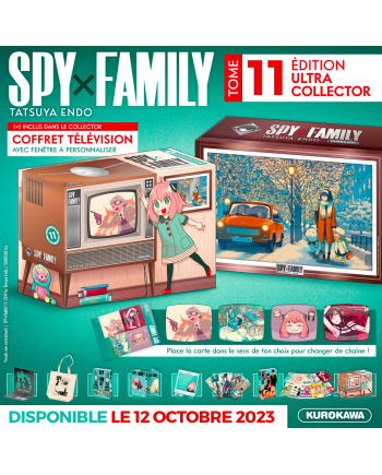 SPY X FAMILY - Tome 11 - ULTRA COLLECTOR - vue principale