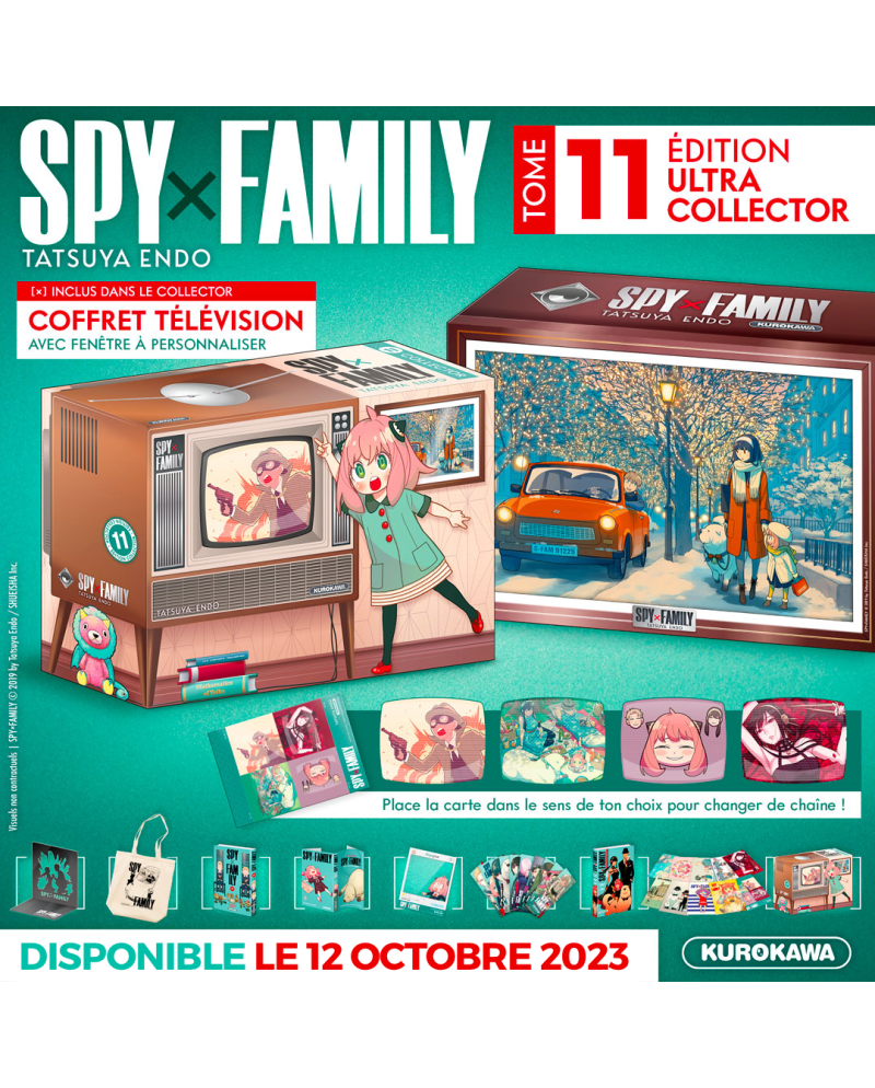 SPY X FAMILY - Tome 11 - ULTRA COLLECTOR - vue principale
