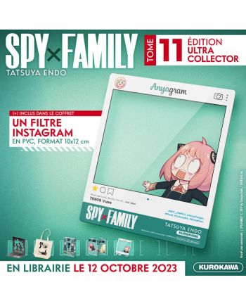 SPY X FAMILY - Tome 11 - ULTRA COLLECTOR - vue de profil