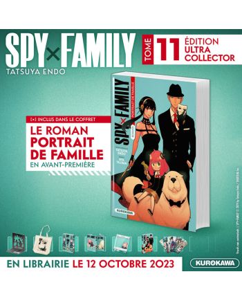 SPY X FAMILY - Tome 11 - ULTRA COLLECTOR - vue de dos