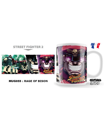 STREET FIGHTER - Mug - Rage of Bison