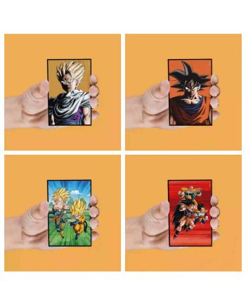DRAGON BALL Z - Personnages - Set de 4 Magnet Lenticulaire - vue principale