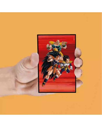 DRAGON BALL Z - Personnages - Set de 4 Magnet Lenticulaire - vue de detail