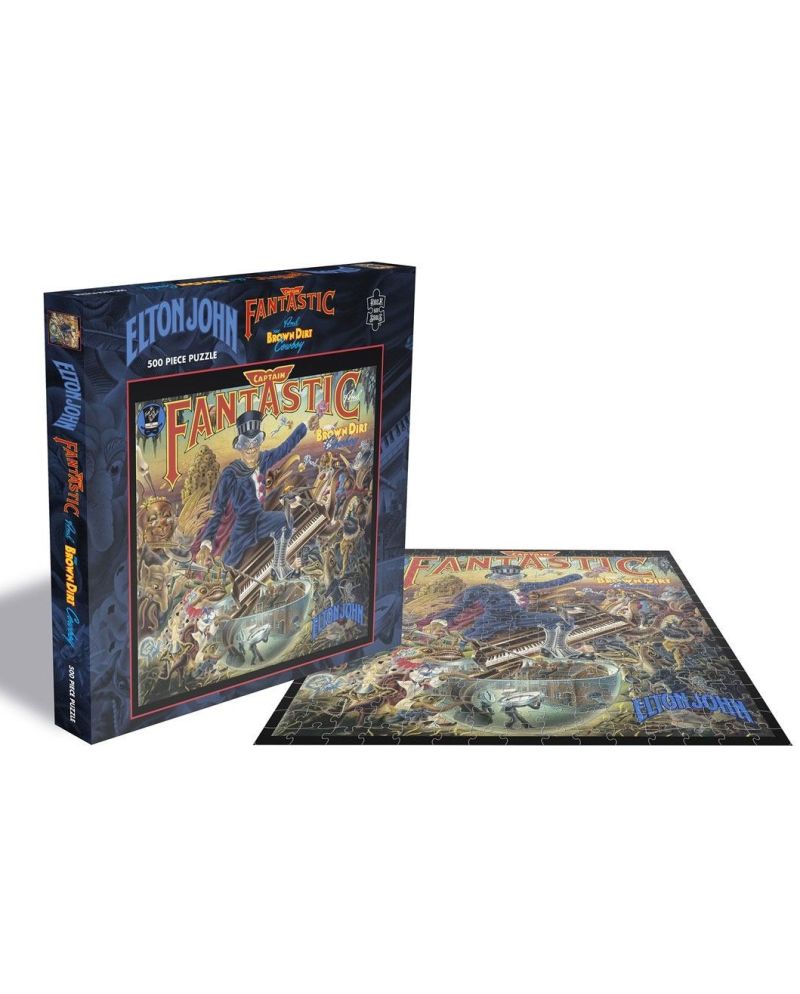ELTON JOHN - Captain Fantastic - Puzzle Album 500P 41x41cm - vue principale