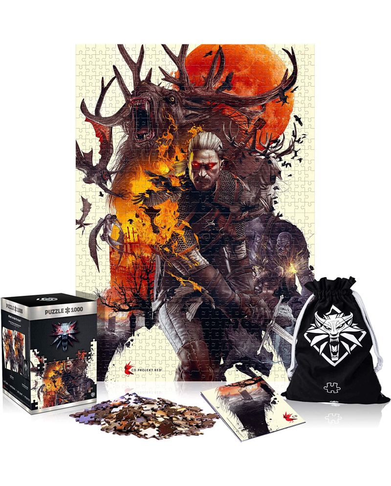 THE WITCHER - Monstres - Puzzle Premium 1000P - vue principale