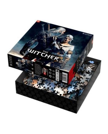 THE WITCHER - Geralt & Ciri - Puzzle 1000P - vue de face
