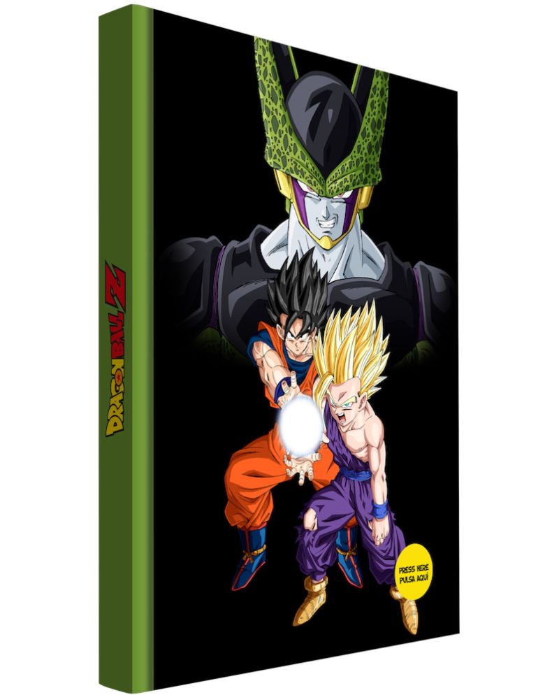 DRAGON BALL Z - Cell Bataille Finale - Cahier Lumineux "15x25x3cm" - vue principale
