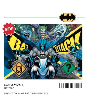 DC - Batman sur moto - Puzzle 104P - vue principale