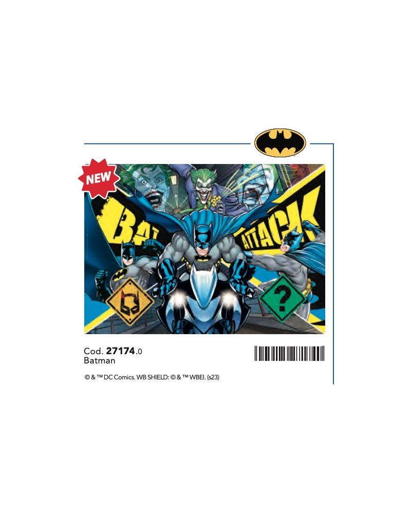 DC - Batman sur moto - Puzzle 104P - vue principale