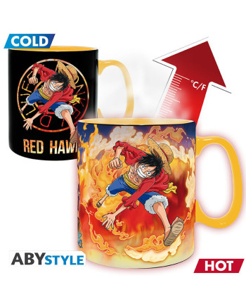 ONE PIECE - Luffy & Sabo - Mug Heat Change 460ml