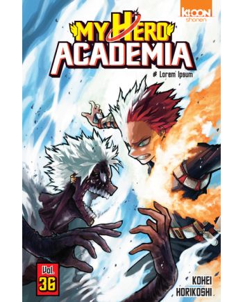 MY HERO ACADEMIA - Tome 36 - vue principale