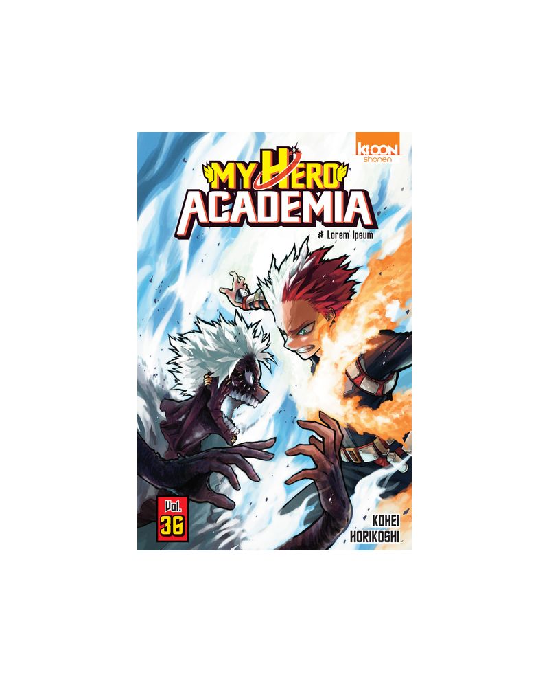 MY HERO ACADEMIA - Tome 36 - vue principale