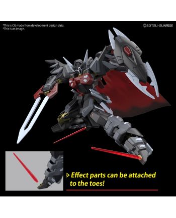 GUNDAM - HG 1/144 Black Knight Squad Shi-ve.A - Model Kit - vue de face