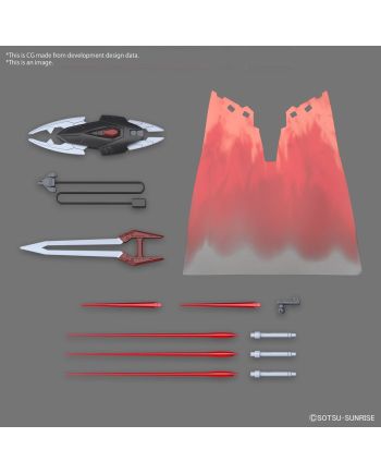 GUNDAM - HG 1/144 Black Knight Squad Shi-ve.A - Model Kit - vue de detail
