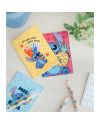 STITCH - Set de Papeterie avec 3 Notebooks A6 - 10pc. - vue de face
