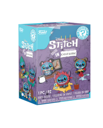 DISNEY - Stitch en Costume -Mystery Minis (BOX 12 Figurines) - vue de profil