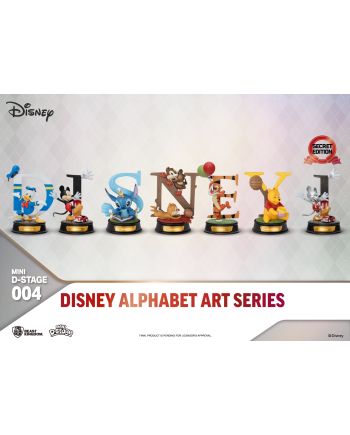 DISNEY 100TH - Disney Alphabet Art - Pack 6 Diorama Stage 10cm - vue principale