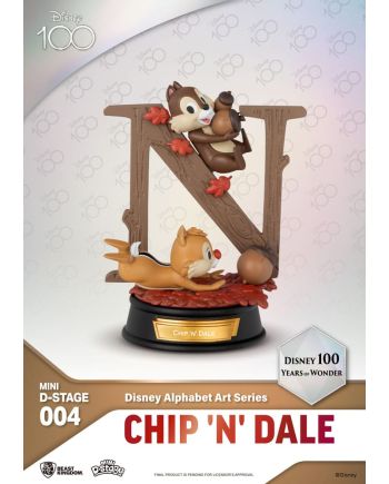 DISNEY 100TH - Disney Alphabet Art - Pack 6 Diorama Stage 10cm - vue de detail